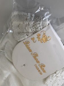 Lady Women Girl Retro White Fancy Ankle Ruffle Frilly Short Lace Cotton Socks