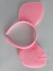 Women Girl Boy Children Pink Pig Big Ear Costume party hair head band Headband