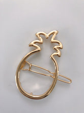 NEW Women Girl BOHO Bohemian Gold Pineapple hair head side Clip Brooch Cuff Pin