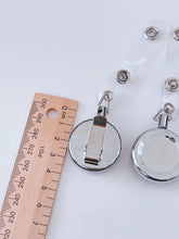 2X AU Retractable Badge Holder Reel Swipe Card Security ID Pull Key Tag Clip