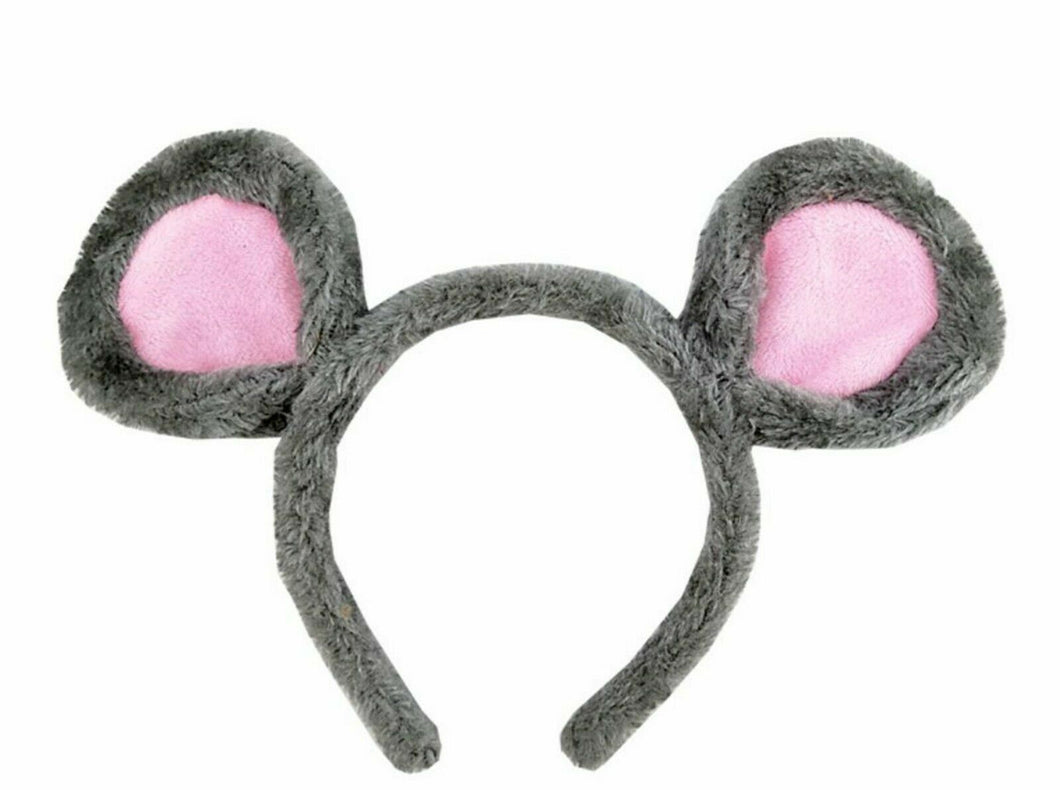 Women Children Bear Grey Mouse Koala Round Ear Party Hair head band Headband