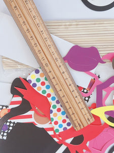 31PC Fun Novelty Happy Birthday Mustache wedding Party Photo booth PROP selfie