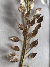 Women Girl gold color leaf Wedding Bride Party Prom Hair Headband Headpiece PROP