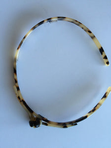 Women Lady Leopard print animal boho agate color Hair Headband Head band hoop