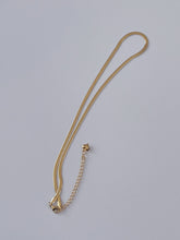 Women Gold color Titanium Plated Flat Chain Short Necklace Perfect for layer up