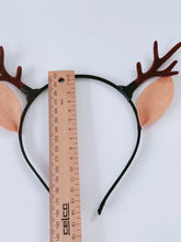 Women Girls Christmas Reindeer Deer Ears Antler Elf Costume Party Hair headband