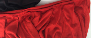 Woman Girl Boy Halloween Cape Cloak Vampire Witch Fancy Costume Black/red 150cm