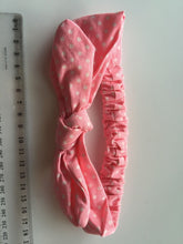 Girls Kids Baby Elastic Pink Polka dots Bow Bunny ears Hair Headband Band PROP
