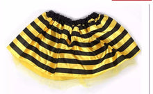 Girl Kid Child Fancy bee Bumblebee Halloween headband skirt Costume set WING