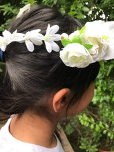 Women Girl Flower Fairy Party Wedding Beach Tiara Crown hair headband Garland
