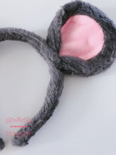 Women Children Bear Grey Mouse Koala Round Ear Party Hair head band Headband