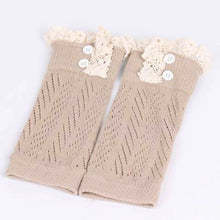Girls Kid Baby Frilly lace leg Warm Socks footless Cover loose Tights Stockings