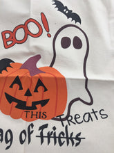 Halloween Party Favors Treat or Trick Candy Pumpkin Bag String Cotton Canvas Bag