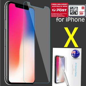 IPHONE X 9H Tempered Screen Clear Film Glass Protector Sticker Priority delivery