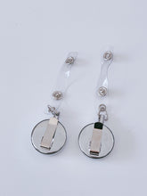 2X AU Retractable Badge Holder Reel Swipe Card Security ID Pull Key Tag Clip