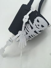 Halloween Non-woven Party Decor Treat or Trick Candy Skull bone Bag Basket PROP