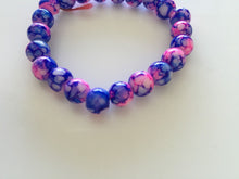 Women Girl Boho Bohemian Retro Blue purple Galaxy beads charm Wrist Bracelet