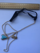 Women gold Boho beach thigh leg tassel body turquoise chain metallic jewellery