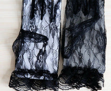 Lady Women Fetish Foreplay Sexy Eye mask cover Black Lace Party Costume Gloves - Air Diva Fashion