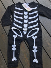 Baby Kid boy girl Halloween Skull Skeleton Party Costume Romper Bodysuit outfit