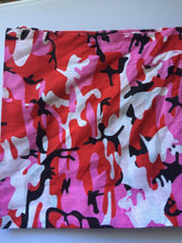Women Girls Hip hop Cotton dance camo army Pink Bandana Hair Headband Wrap Scarf