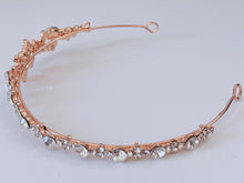 Women Gold Crystal Rhinestone Party Dress Hair Band Headband Hoop Tiara Crown