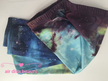 Women Green Galaxy Sky Star Space Print Costume Skinny Stretch Leggings Pants
