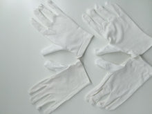 AU Men white Party Fancy Costume Magician Driving SHORT White Cotton Gloves