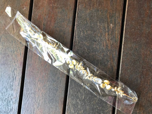 NEW Women Bride Beach wedding Flower Girl gold leaf Pearl Hair Headband Garland