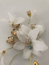 Women Pure White Flower Wedding Bride Party Side Hair Head Clip Race Fascinator