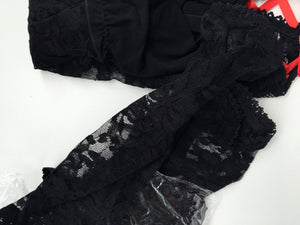 Women Sexy Lace Chemise black Nighties Suspender Sleepwear Sleep Dress Lingerie