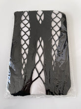 Women Foreplay Fish NET Sexy Open crotch Night Striped Bodysuit Body Stockings