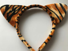 Women Lady Kid Animal Cat Kitty tiger cow Costume Ear Party Hair head band Prop