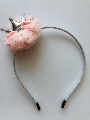 Girl Baby Silver Crown Tiara Birthday Party Princess Headband band Hoop PROP