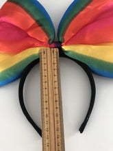 Women Girl Rainbow colorful middle BIG Bow Party Hair Head Band Headband Crown