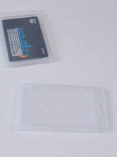 2 Clear Opal Name Swipe Vertical Card Security badge ID Lanyard Holder Case