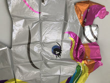2x Girl Children BIG Unicorn Pony Birthday Party Foil Balloons Hanging decors