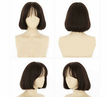 Women Girl Lady Air Natural Fringe Cosplay Costume Party Short Full Hair Wigs - Air Diva Fashion