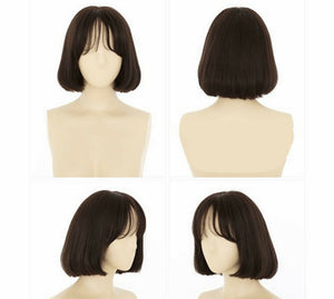 Women Girl Lady Air Natural Fringe Cosplay Costume Party Short Full Hair Wigs