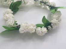 Women Flower Girl Fairy wedding Bride Hair Headband Crown Prop Garland+ bracelet