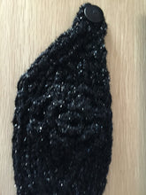 Women Black Knitted Crochet BOHO Bohemian Bandana Hair Head Headband Wrap