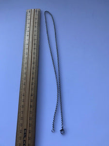 Men Women silver color 316L Surgical Stainless steel Titanium Chain Necklace