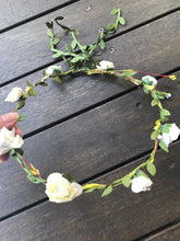 Women Flower Leaf Boho Party Wedding Beach Crown hair headband Garland Wreath