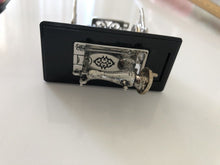 Miniature Mini Doll Metallic Sewing machine Decoration Furniture Collection