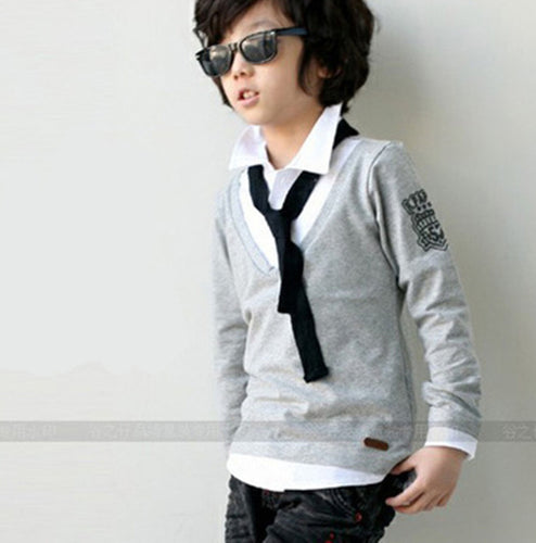 Boys Baby Toddler Children Kids Narrow Flat end Wedding Party Black Tie Necktie