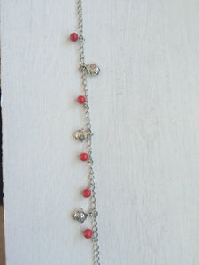 Women Girl Fashion Red turquoise Fish Wrist Anklet Bracelet Chain Gift for her
