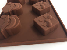 AU Christmas Santa Chocolate Cake ice Cube Cookie Silicone Mold Mould Decorating