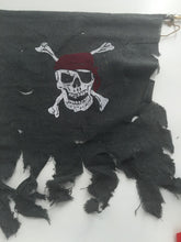 Fancy Pirate Skull Bone Flag Halloween Hanging Party Decoration garland banner