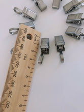 AU 10x Small Stainless Steel Metal Curtain Hanging Clips Claws with Hook Clamps