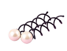 2x Women Girl Pearl Wedding Professional Hair Bun Styling Twist Bobby Pin Grips